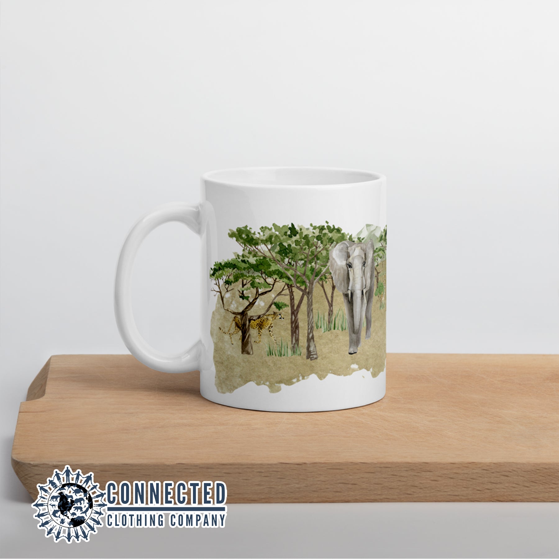 Keep Africa Wild Classic Mug - sweetsherriloudesigns - 10% of profits donated to the Giraffe Conservation Foundation