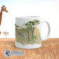 Keep Africa Wild Classic Mug - sweetsherriloudesigns - 10% of profits donated to the Giraffe Conservation Foundation