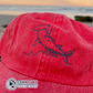 Hammerhead Shark Embroidered Hat - sweetsherriloudesigns - 10% of proceeds donated to ocean conservation