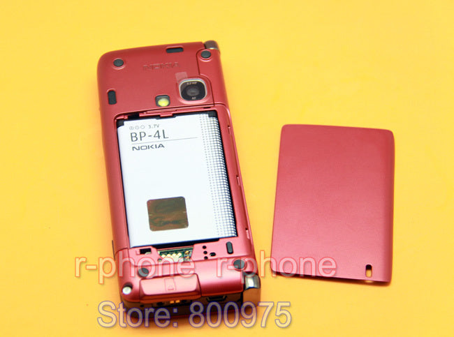 100% Original NOKIA E90 Mobile Cell Phone 3G GPS Wifi 3.2MP Bluetooth Smartphone Red & Gift