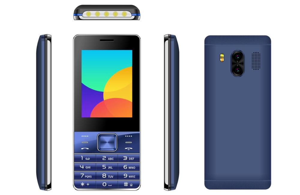 1350mAh Russian keyboard key phone 2.8" screen gsm phones push-button senior elder student mobile phone cheap china Cell Phone