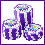 Party Like It's 1999® Design 01 Poker Chips