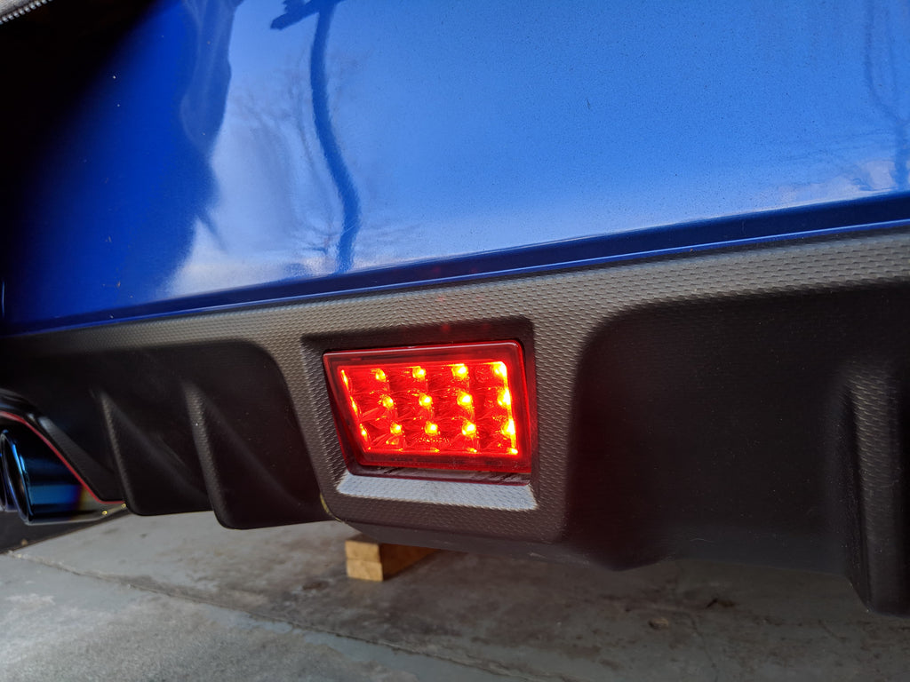 Subaru sti f1 style third brake light