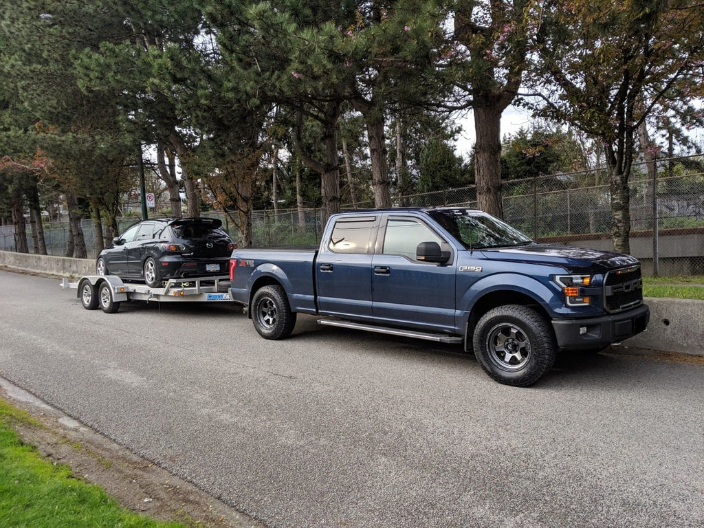 F-150 towing mazda 3 levelling kit