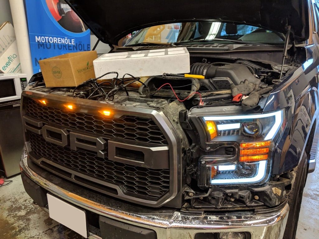 Raptor grille and headlights 2016 f-150