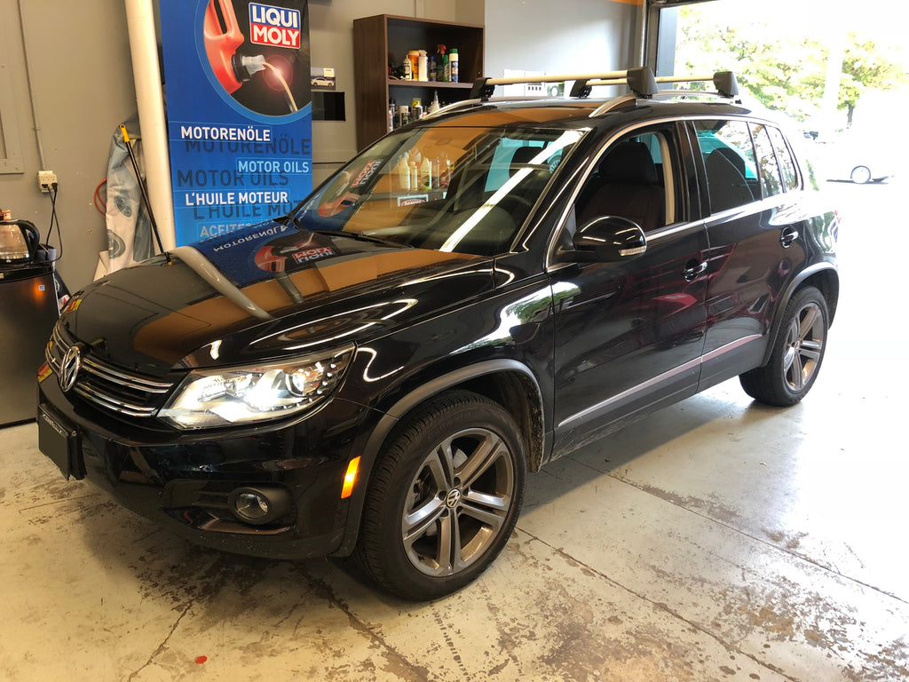 VW Tiguan dash cam and tint