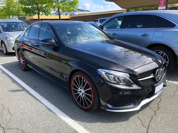 Mercedes C400 Red Alloygator