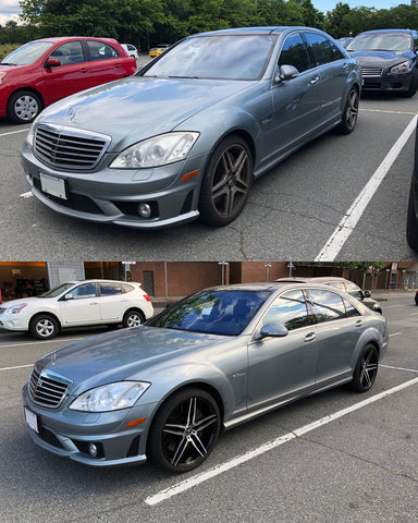 S63 amg niche turin wheels