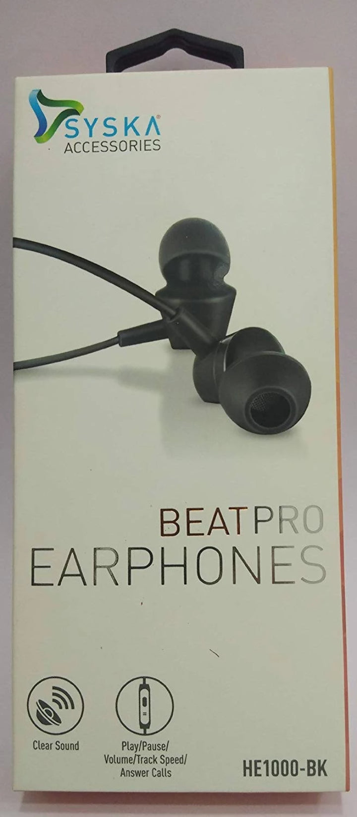 syska beatpro earphones