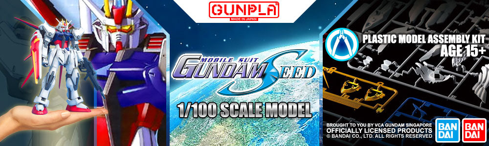 Bandai® Gunpla 1/100 Scale Plastic Model Kits