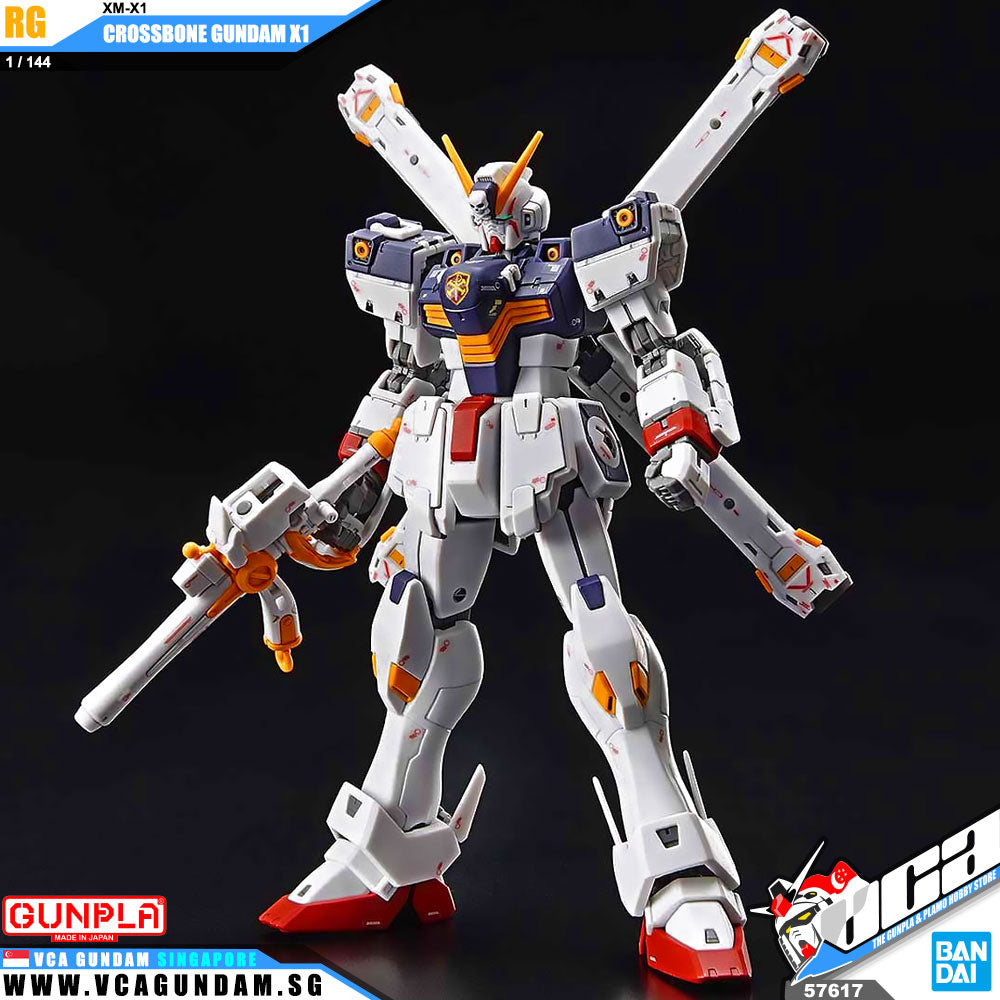 Bandai® Gunpla Real Grade (RG) CROSSBONE GUNDAM X1