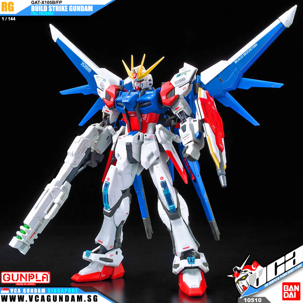 Bandai® Gunpla Real Grade BUILD STRIKE GUNDAM FULL PACKAGE