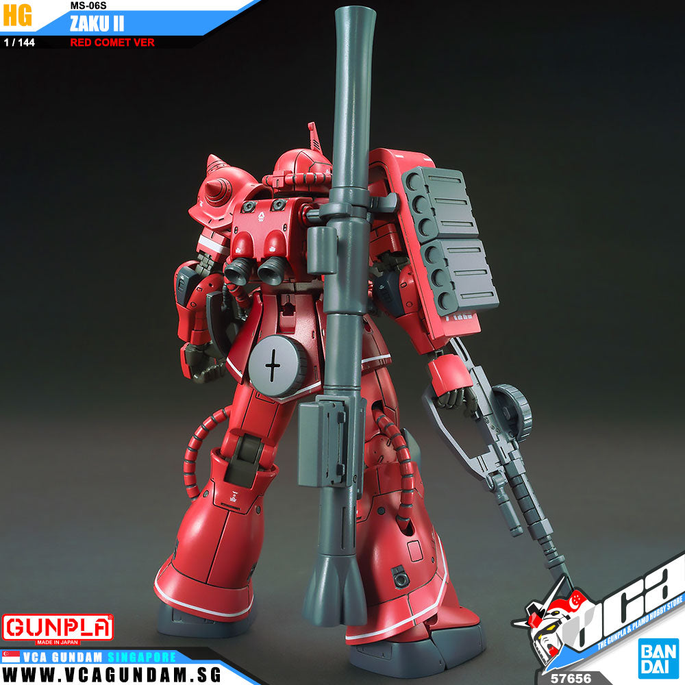 Bandai® Gunpla HG Origin MS-06S ZAKU II (RED COMET VER)