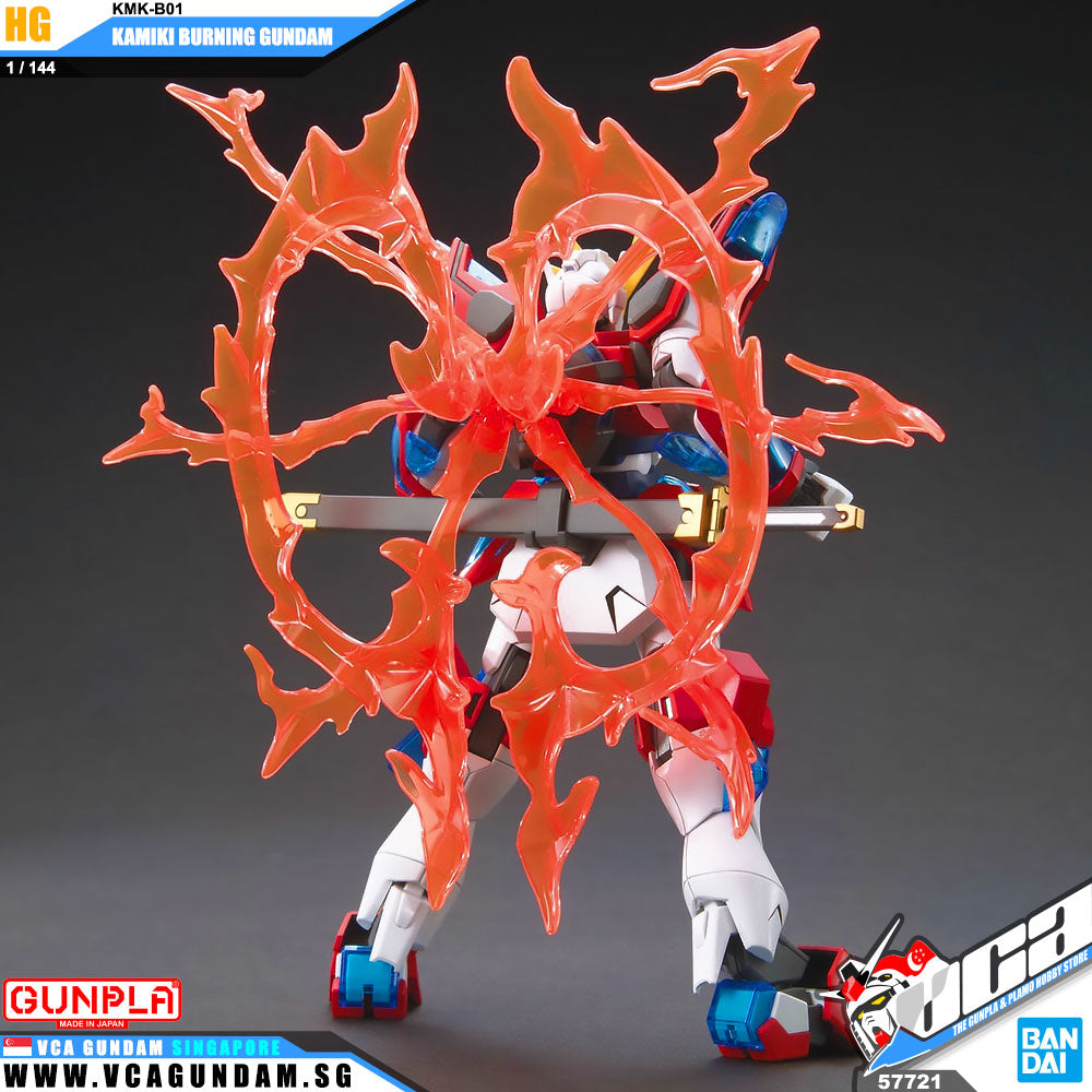 Bandai® Gunpla HG Build Fighters (HGBF) KAMIKI BURNING GUNDAM