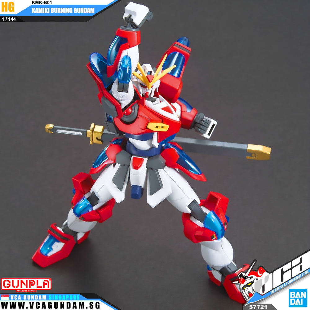 Bandai® Gunpla HG Build Fighters (HGBF) KAMIKI BURNING GUNDAM