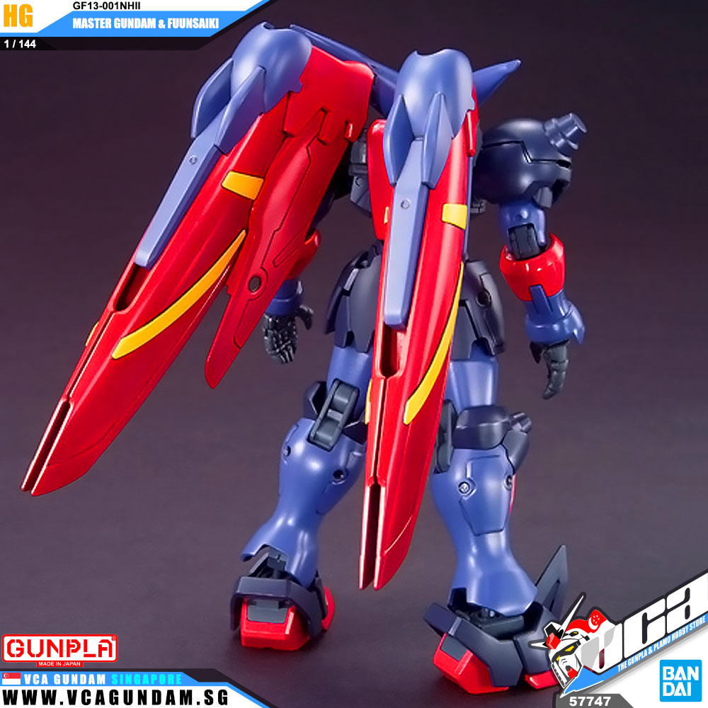 Bandai® Gunpla HG FutureCentury (HGFC) MASTER GUNDAM & FUUNSAIKI