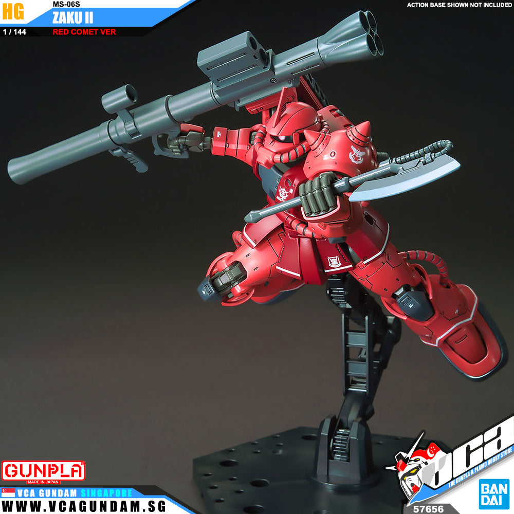 Bandai® Gunpla HG Origin MS-06S ZAKU II (RED COMET VER)