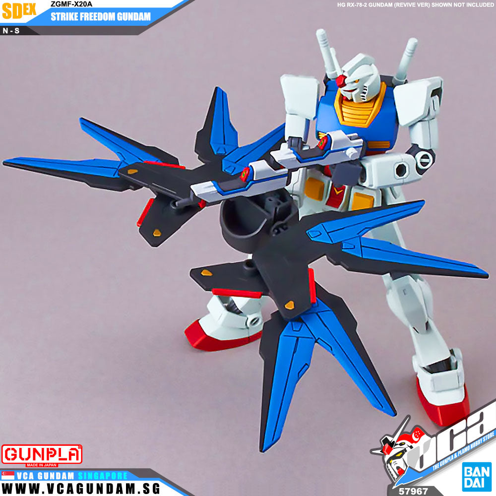 Bandai® Gunpla SD EX-Standard (SDEX) STRIKE FREEDOM GUNDAM