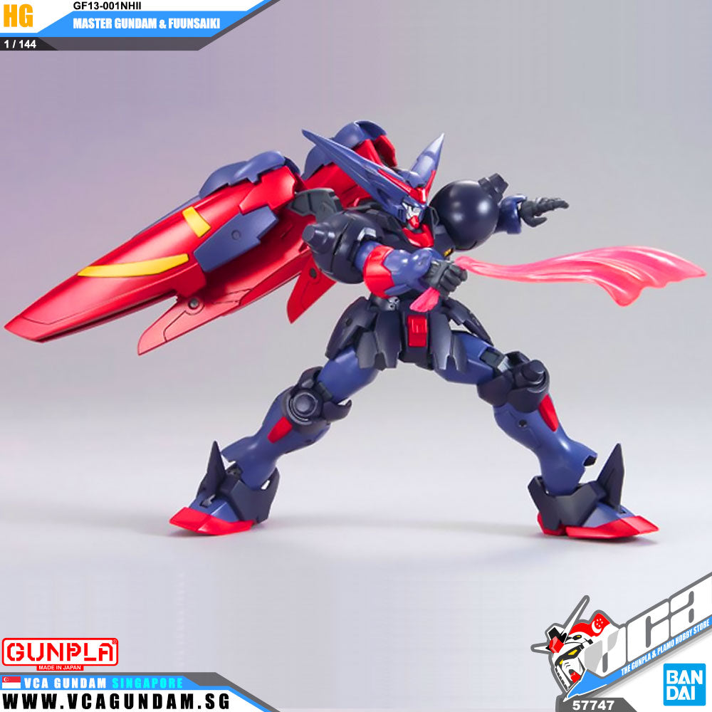 Bandai® Gunpla HG FutureCentury (HGFC) MASTER GUNDAM & FUUNSAIKI