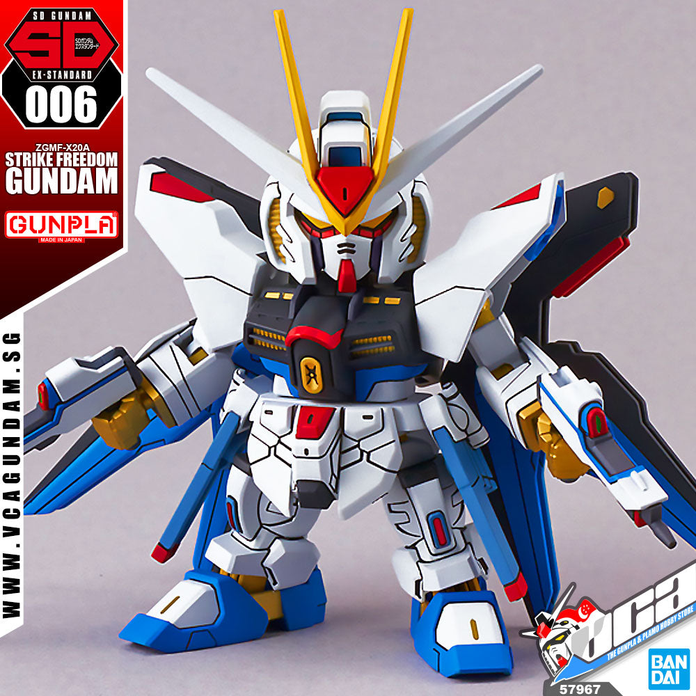 Bandai® Gunpla SD EX-Standard (SDEX) STRIKE FREEDOM GUNDAM