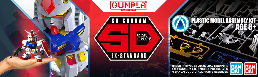 Bandai® Gunpla SD EX-Standard Plastic Model Kits