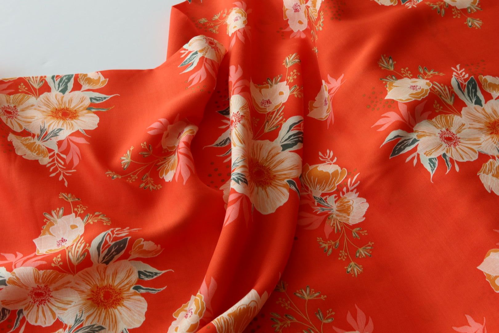 Art Gallery Fabrics - Candied Roses in Rayon / Viscose