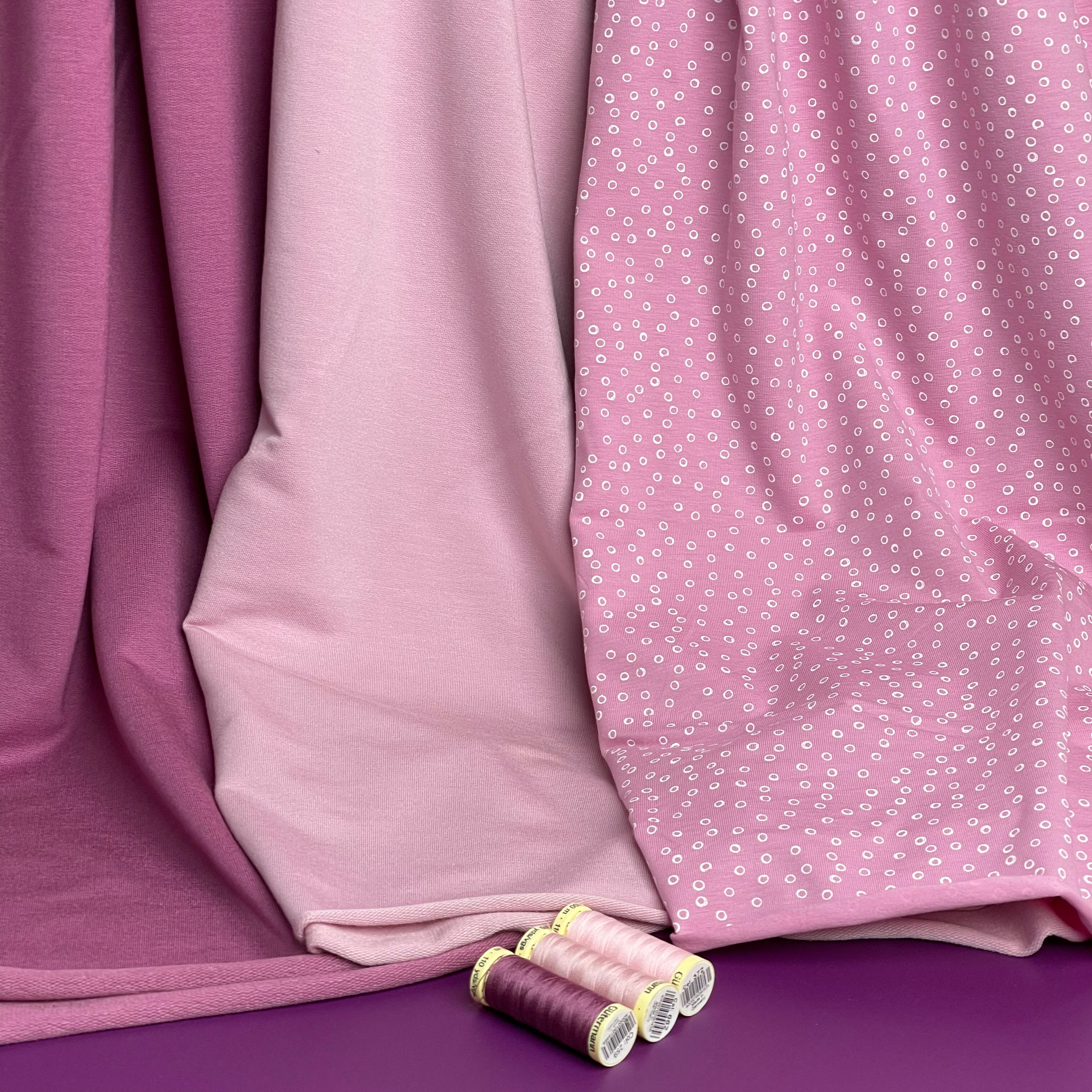 Splendour Modal French Terry in Blush