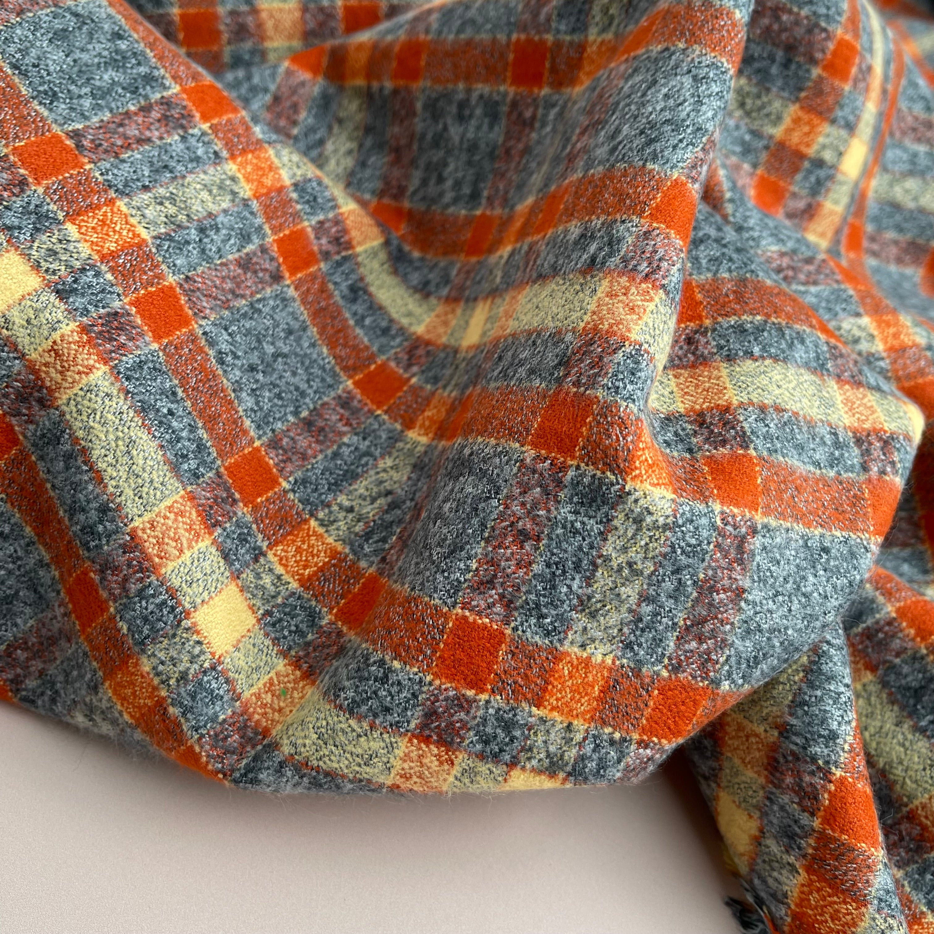 Rust Mammoth Cotton Flannel