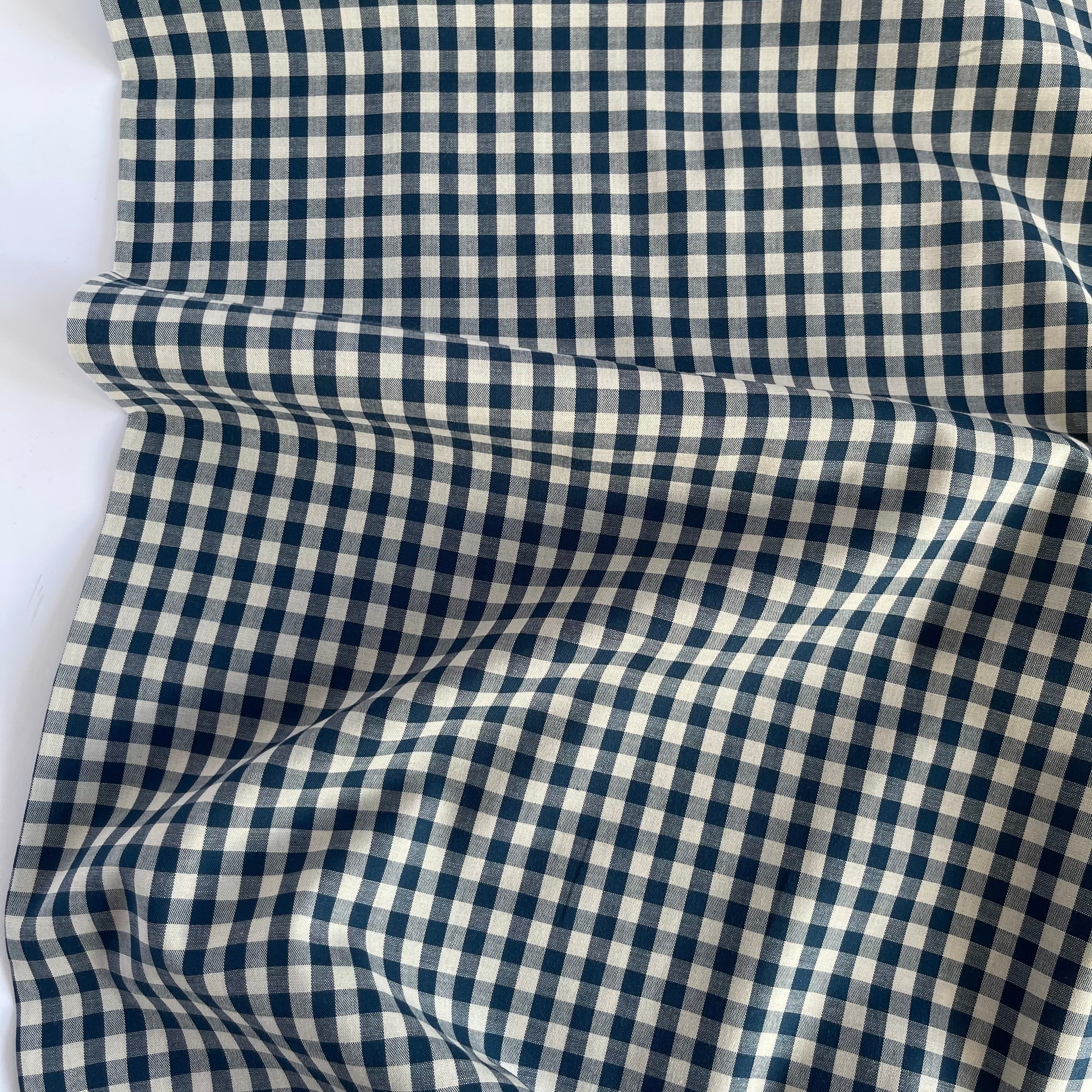 Sevenberry - Crawford Cotton Gingham Ocean