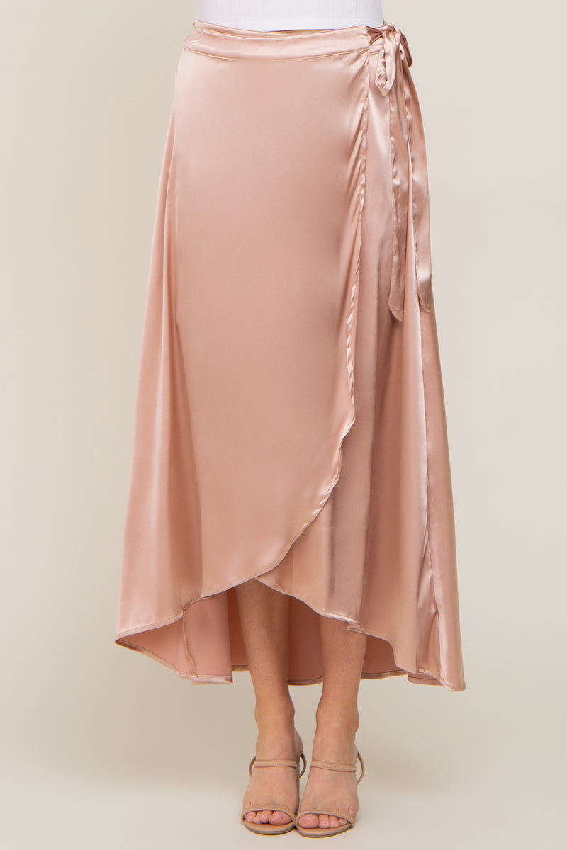 todayful 23ss drape satin skirt | www.sindificios.com.br