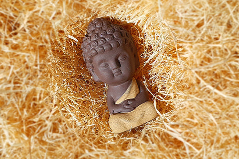 Meditating Buddha Figurine