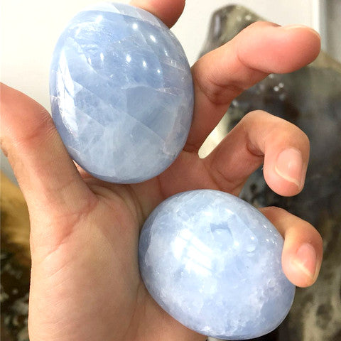 Natural Blue Celestine Crystal
