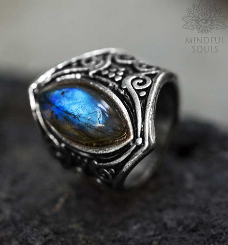 Awakening Labradorite Ring