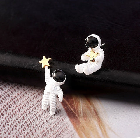 Space Astronaut Earrings