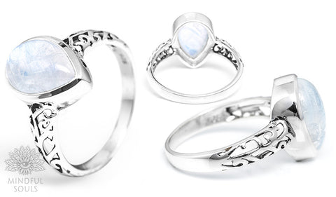 Moonstone Ring of Harmony