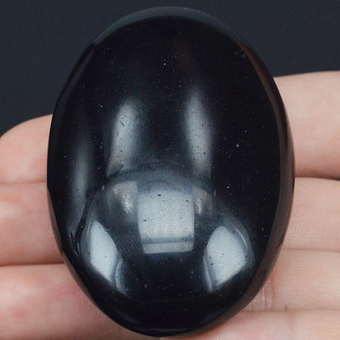 Black Obsidian Worry Stone