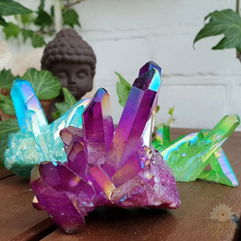 Divine Aura Quartz Crystals