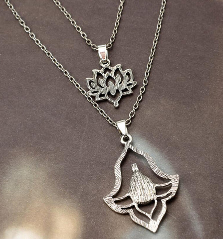 Divine Awakening Lotus Necklace