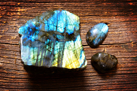 Dragons Heart Labradorite Necklace