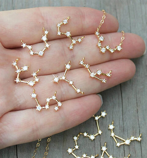 Zodiac Constellation Necklace