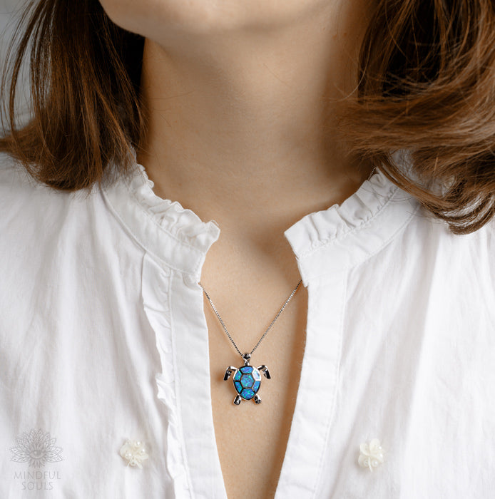 Save the Sea Turtle Necklace