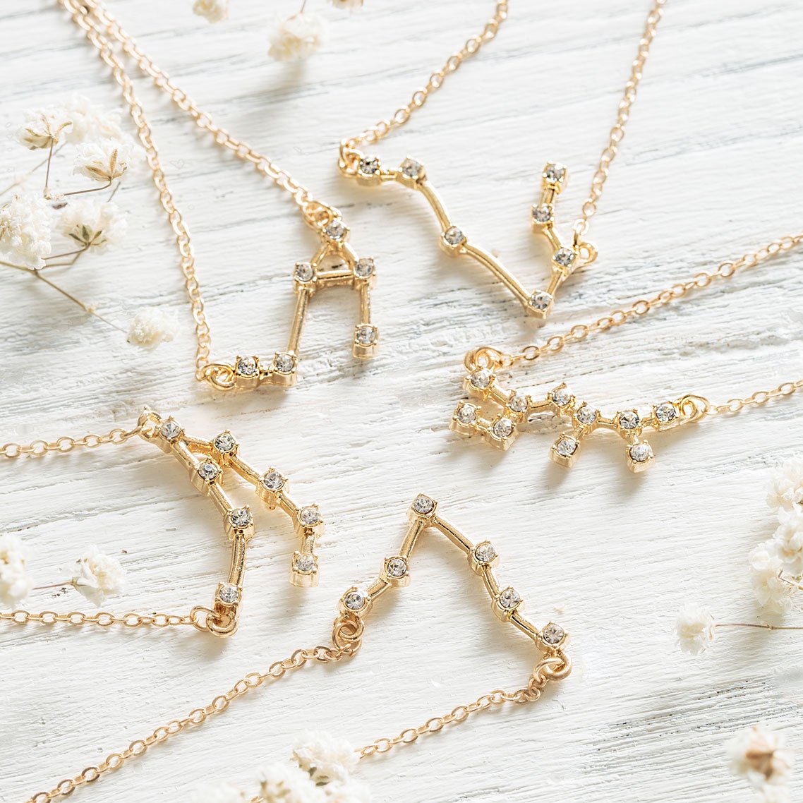 Zodiac Constellation Necklace 