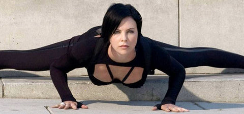 Charlene Theron in sci-fi action movie, “Æon Flux” (2005)