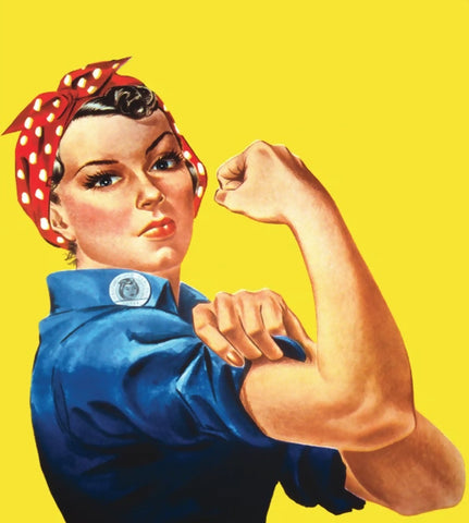 Rosie the Riveter U.S Propaganda Poster