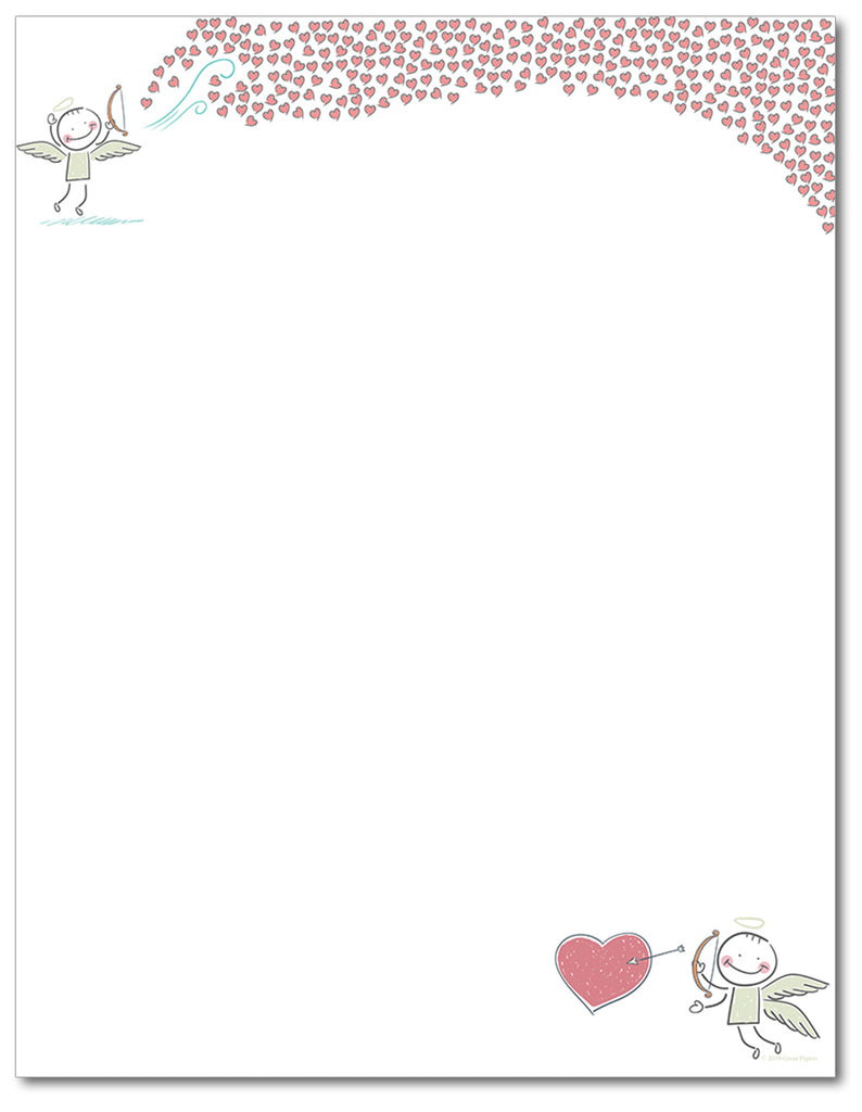 valentine-s-letterhead-bow-and-arrow-60lb-text