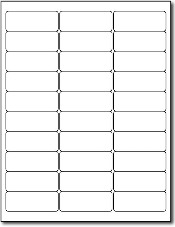 A4 White STICKY Address Labels 20 Sheets of 56 Labels Per Sheet Size 52.5x21.2mm
