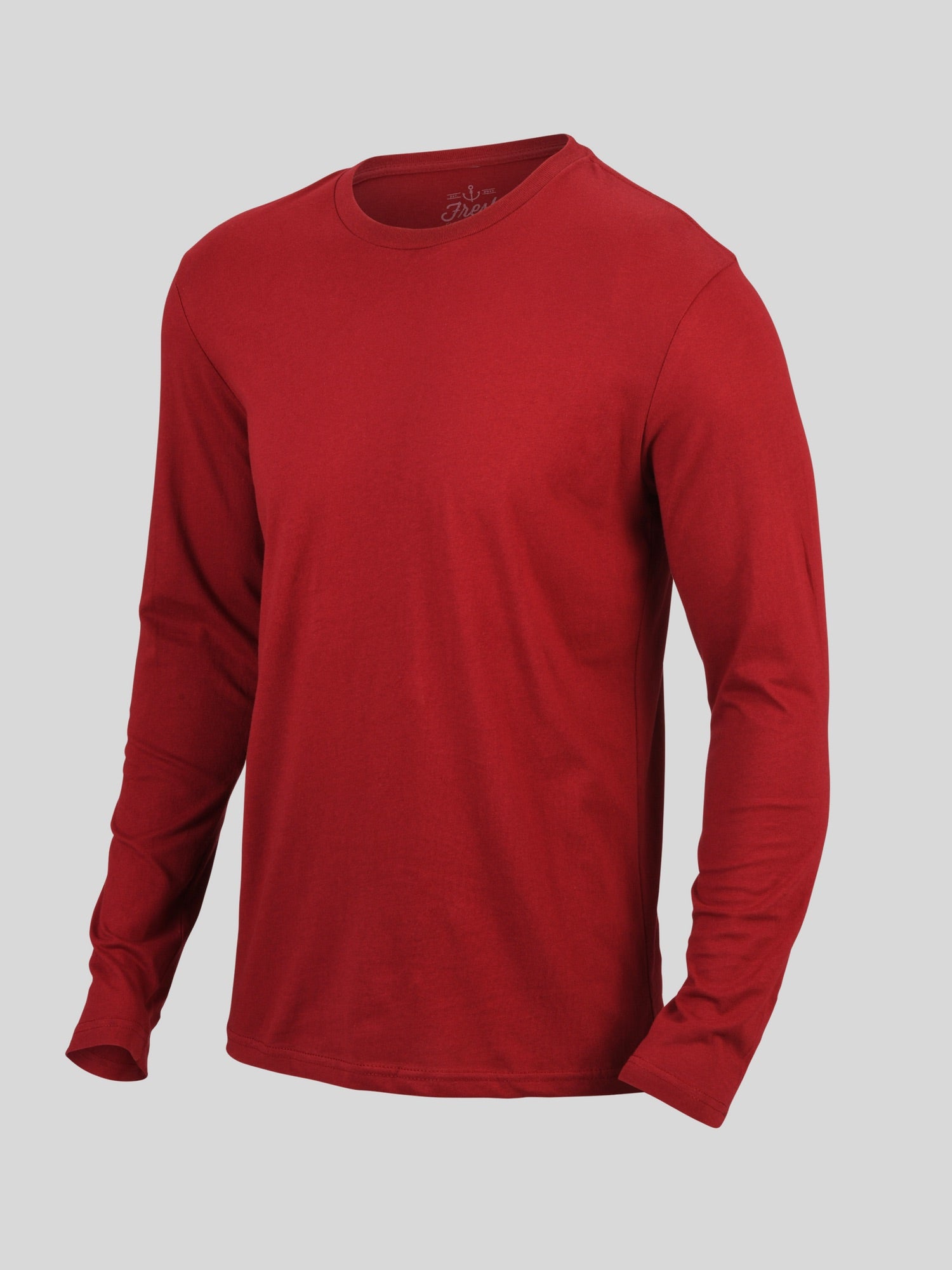 Cardinal Long Sleeve Crew Neck (100% Cotton)