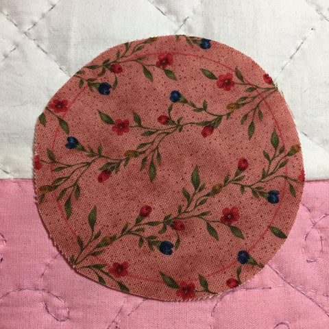 Fabric circle for making yoyos