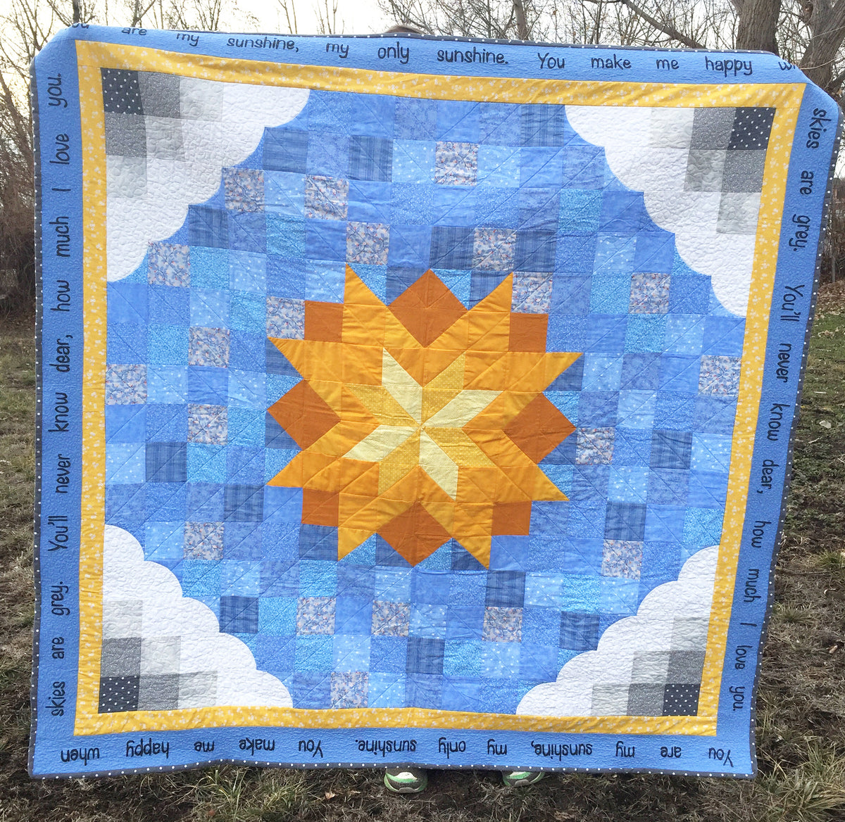 You Are My Sunshine Quilt Pattern Digital Download A Fun Quilting Pa