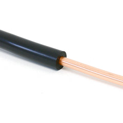 Flexwire is made from a #1 gauge solid copper wire covered in a PVC tube
